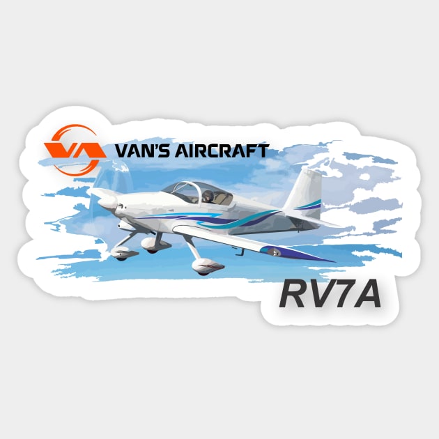 Vans RV7a Sticker by GregThompson
